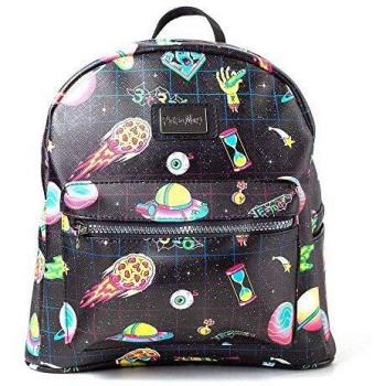 Mochila Casual Bioworld Rick y Morty Espacio Sublimación 41 cm 20 Negro