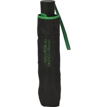 Paraguas Plegable Automático 52 cm Benetton Negro