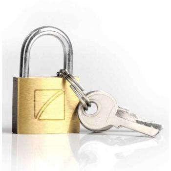 Candado de Seguridad Travel Blue con Llave, 20 mm