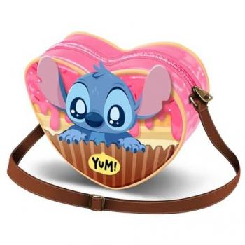 Bolso Corazón Lilo y Stitch Rosa Casual