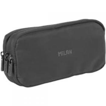 Portatodo Triple Serie Shadow Negro 22×11×6,5 cm