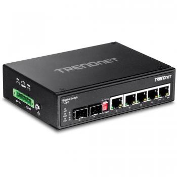 Trendnet TI-IG30 PoE Gigabit + Iniettore industriale rigido Gigabit
