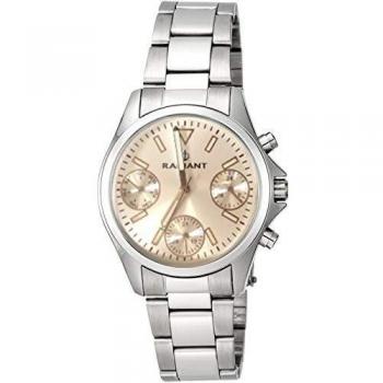 Radiant Reloj Cronógrafo Unisex de Cuarzo con Correa de Acero Inoxidable RA385703A
