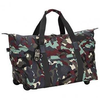 Kipling Art ON Wheels M Maleta de Mano, 64 cm, 41 Litros, Multicolor (Camo L)