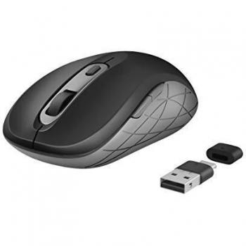 Mouse Trust Duco ottico RF senza fili 1600 DPI per destrorsi
