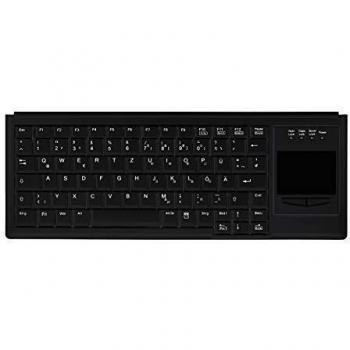 Active Key AK-4400-GU tastiera USB QWERTZ Tedesco Nero