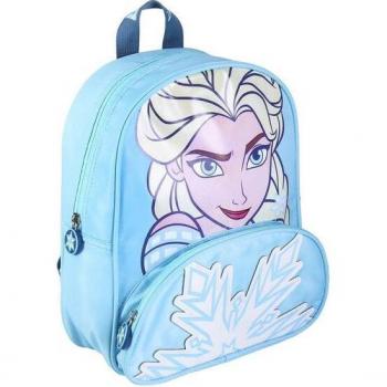 Mochila Infantil Escolar Frozen Azul