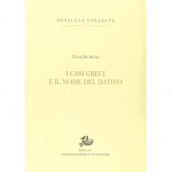 I casi greci e il nome del dativo