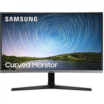 Samsung Monitor CR50 Curvo 27 Full HD 1920x1080 VA 60 Hz 4 ms FreeSync Dark Blue Gray