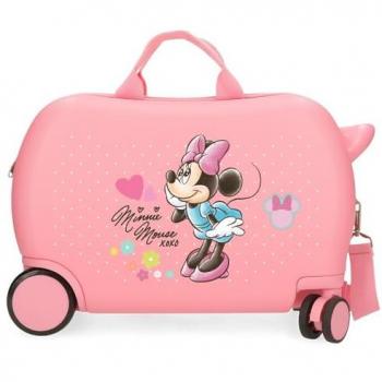 Maleta Infantil Minnie Imagine Rosa 24L