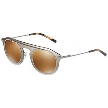 Dolce & Gabbana 0Dg2169, Gafas de Sol para Hombre, Marrón (Mirror Pale Gold), 48