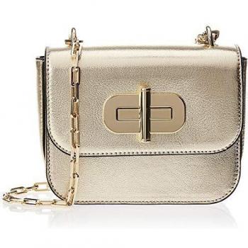 Tommy Hilfiger TURNLOCK MINI CROSSOVER DORADO