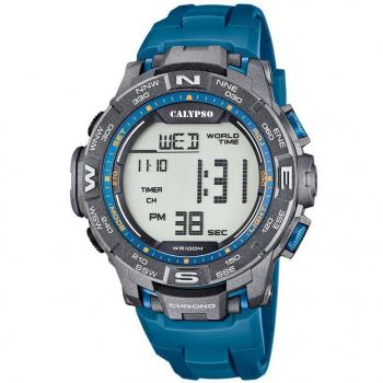 Reloj Calypso cab. K5816/1 dig. neg-azul