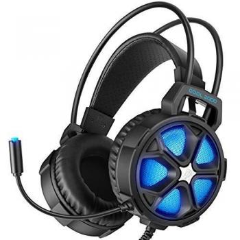EasySmx Cuffie Gaming con microfono e bassi stereo