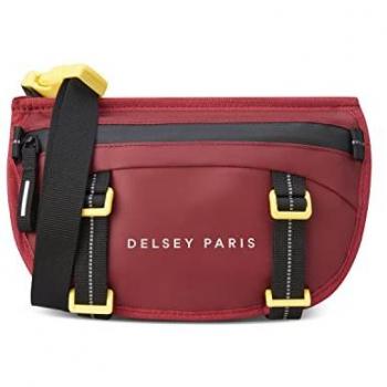 Delsey París Mini Bandolera Raspail Rojo