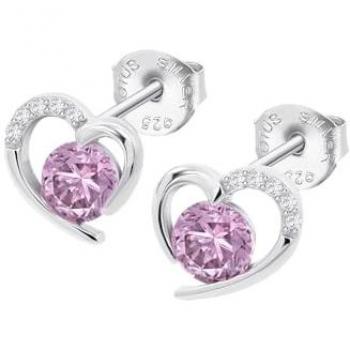 Pendientes Corazón Lotus Silver LP3106-4/2 Plata, Mujer