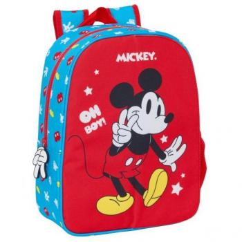 SAFTA | MOCHILA INFANTIL ADAPT.CARRO FRONT-INTER MICKEY MOUSE FANTASTIC