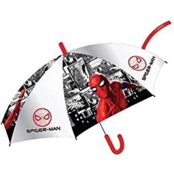Paraguas niño Spiderman transparente 1234