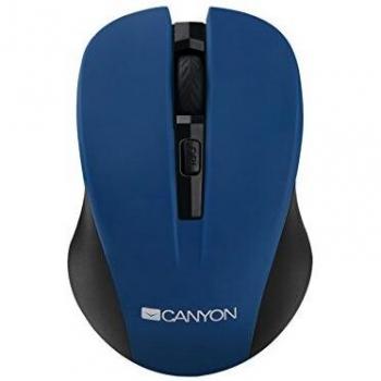 CANYON Mouse Ottico Ambidestro Blu 1200DPI