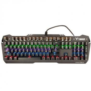 ITek TAURUS X06 Gaming Mechanical Keyboard with CIY Technology, Blue Switches, Multi-Color Backlighting, Macro Keys