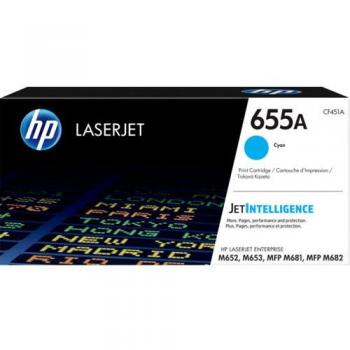 HP Toner Cartridge Cyan Original 655A CF451A