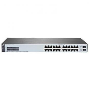 HP J9980A Switch Gestito, 24 Porte Gigabit + 2 Slot SFP, Argento, Modello J9980A#ABB