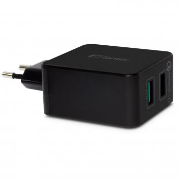 Fantec QC3-A21 Caricabatterie Interno Nero