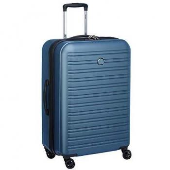 DELSEY PARIS SEGUR 2.0, Maleta media rígida -69 x 47 x 29 cm, 82 L-, color azul