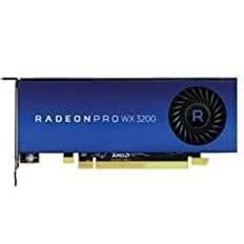 Kit AMD Radeon Pro WX3200 Low Profile 4GB 4 mDP 2 mDP to DP