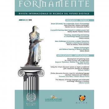 Formamente. Rivista internazionale sul futuro digitale. Ediz. bilingue (2016) (Vol. 1-2)