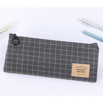 Caja de lápices de lona simple