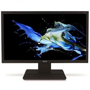 Acer V246HLbmid Monitor da 24, Display Full HD (1920x1080), Frequenza 60 Hz, Formato 16:9, Contrasto 100M:1, Luminosità 250 cd/m², Tempo di Risposta 5 ms, VGA, DVI (w/HDCP), HDMI, Speaker Integrati