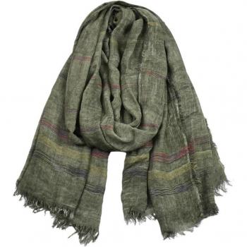 Bufanda Hombres Otoño Algodón Azul Marino