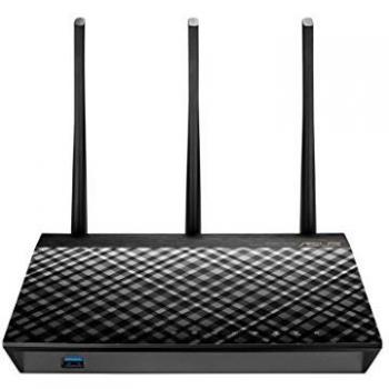 ASUS RT-AC66U Router Wireless Dual-band Gigabit Ethernet Nero
