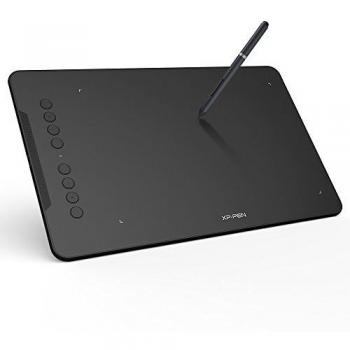 XP-PEN Deco01 Tablet Graphic 10 x 6.25 Inches Pen Pressure Sensitivity 8192 Levels 8 Customizable Buttons (Deco 01)