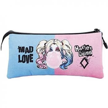 Portatodo 3 bolsillos Harley Quinn Amor Loco