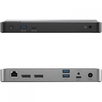 Alogic Docking Station USB-C 4 Porte Grigio e Nero