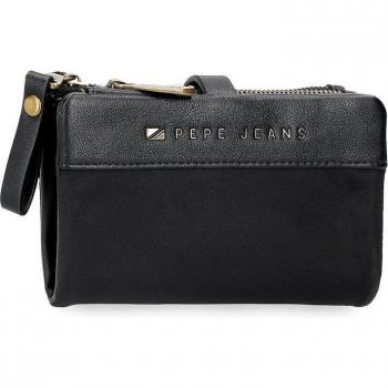 Pepe Jeans. Cartera con monedero extraíble Morgan negro