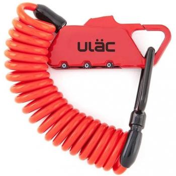 Candado Combinado ULAC K2S para Bicicleta con Cable Espiral de 1,2 M