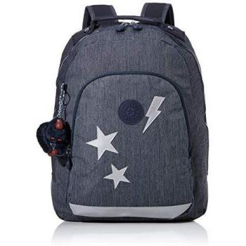 Kipling CLASS ROOM S PATCH Mochila escolar, 40 cm, 16 litros, Azul (Marino)