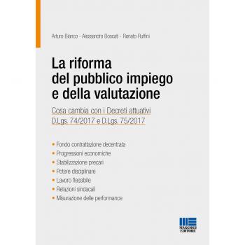 La riforma del pubblico impiego e della valutazione