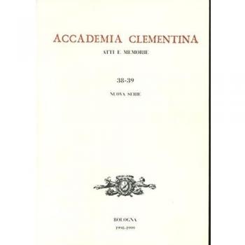 Accademia Clementina. Atti e memorie. Nuova serie: 38