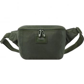 Riñonera Totto Trik urbana color verde