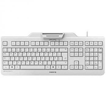 Cherry JK‑A0400CH‑0 Tastiera Ufficio USB QWERTZ Svizzera Grigia