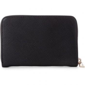Monedero Guess Laurel Negro con Cremallera