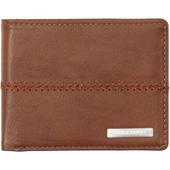 Cartera Quiksilver Marrón Stitchy para Hombre