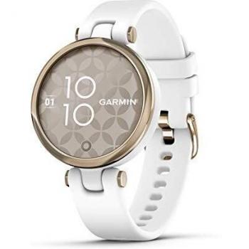 Garmin Lily Sport Reloj Inteligente, Blanco Light Gold