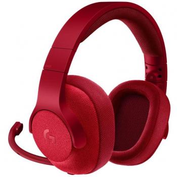 Logitech G433 Wired Gaming Headset, 7.1 Surround Sound, for PC, Xbox One, PS4, Nintendo Switch, Mobile Devices, Red