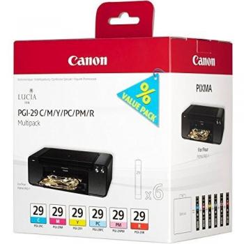 Canon PGI-29 Multipack Ciano, Magenta, Giallo Originale