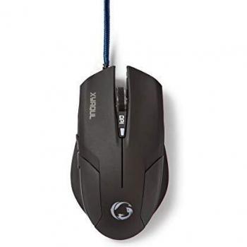 Mouse Gaming Cablato Nedis 2400 DPI Nero